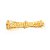 Fio Decorativo Torcido 5 mts Branco e Amarelo Cromus Rizzo Confeitaria - Imagem 1