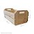 Caixote de Madeira Crú para Box de Luxo 48x25x20cm - 01 Unidade - Rizzo - Imagem 3