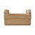 Caixote de Madeira Crú para Box de Luxo 28,5x22,5x17,5cm - 01 Unidade - Rizzo Balões - Imagem 2