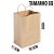 Sacola de Papel GG 38x30,5x11,5cm - Kraft - Fundo Largo - Ref. 0084 - Rizzo - Imagem 1