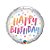 Balão de Festa Microfoil 18" - Birthday Pondos do Arco-Iris - 01 Unidade - Qualatex - Rizzo Balões - Imagem 1