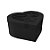 Kit Caixa Papel Rígido Coração Preto Tampa com Visor - 03 Unidades - Rizzo - Imagem 1