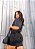 Saia Jeans Bolso Cargo Savanah Preto Grafit - Imagem 2