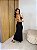 Vestido Canelado Costas Abertas Daiane Preto - Imagem 2