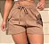 Shorts Moletom Cargo Chocolate - Imagem 1