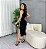 Vestido Midi Sonia Cor Preto - Imagem 2