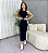 Vestido Midi Donna Cor Preto - Imagem 2