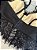 Cropped Renda Tania Cor Preto c/ Nude - Imagem 4