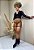 Shorts  Resinado Cor Marrom - Imagem 2