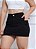 Saia Cargo Jeans Preta - Imagem 3
