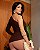 Blusa marrom assimétrica Flavia - Imagem 2