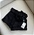 Shorts Jeans Preto Hot Mom com Lycra e Cinto - Imagem 1