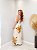 Vestido Longo Floral em Viscose com Fenda Claro - Imagem 2