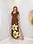 Vestido Longo Floral em Visco Lycra - Imagem 1