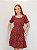 Vestido Curto em Viscose Estampado com Cinto - Imagem 4