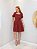 Vestido Curto em Viscose Estampado com Cinto - Imagem 3