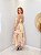 Vestido Midi em Musseline Floral com Bojo e Alças Ajustáveis - Imagem 2