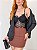 Blazer Feminino Alfaiataria Barbie Preto - Imagem 4
