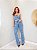 Calça Jeans Flare Premium Strass com Lycra - Imagem 5