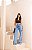 Calça Jeans Wide Leg Cargo Premium 100% Jeans - Imagem 2