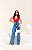 Calça Jeans Wide Leg Destroy Premium 100% Jeans - Imagem 3