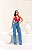 Calça Jeans Wide Leg Destroy Premium 100% Jeans - Imagem 5