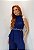 Conjunto Feminino Malha Canelada Wave – Azul Marinho - Imagem 2