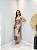 Vestido Longo em Tule Estampado Frente Única - Imagem 4