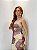 Vestido Longo em Tule Estampado Frente Única - Imagem 2