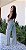 Calça Jeans Wide Leg com Brilho - Imagem 3