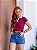 Short Jeans Boyfriend Destroy com Cinto - Imagem 2