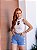Short Jeans Vintage Destroy com Cinto - Imagem 2