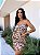 Vestido Curto Animal Print com Costas Abertas - Imagem 1