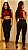 Calça Jeans Skinny Feminina Preta com Lycra - Imagem 1