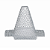 Cone de Tela Galvanizada Para Escape Invertido - Imagem 1