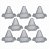 Cone de Tela Galvanizada Para Escape Invertido - Imagem 4