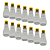 200 Bisnagas 250ml / 350g Cristal Pet Para Embalar Mel - Tampa Amarela - Imagem 1