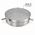 Peneira Inox Tela Grossa Para Pré-Filtragem Do Mel Em Balde - TS Inox - Imagem 4