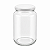 15 Potes de Vidro 600ml com Tampa Branca – Ideal para Embalar Mel, Geleias e Conservas - Imagem 2