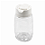 Bisnaga De Plástico 180 ml / 250g Invertida Para Embalar Mel - Tampa Branca - Imagem 1