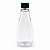 Bisnaga 350ml / 500g Cristal Pet Para Embalar Mel - Tampa Verde - Imagem 1
