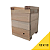 Colmeia INPA 12 x 12 De Madeira De Eucalipto Para Abelha Sem Ferrão -  1N1M - Imagem 1