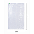 Saco Plástico 80x50cmx0,10mm - Balde, Bombona e Cesta Básica - Kit 25, 100, 500, 1000 UN - Imagem 3