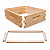 Kit 01 Melgueira E 10 Quadros Desmontados Padrão Langstroth - Imagem 1