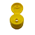 Bisnaga 150ml / 210g Cristal Pet Para Embalar Mel - Imagem 3