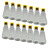 80 Bisnagas  360ml / 500gTransparente Shortneck De Pet Para Embalar Mel - Imagem 1