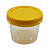 Pote 250ml / 350g Transparente com Tampa Rosca – Para Mel e Produtos de Alta Viscosidade - Imagem 1