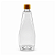 Bisnaga 750ml / 1Kg Cristal Pet Para Embalar Mel - Imagem 1