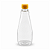 Bisnaga 350ml / 500g Cristal Pet Para Embalar Mel - Imagem 1