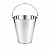 Balde De Inox 430 Graduado - 10 Litros - Imagem 1